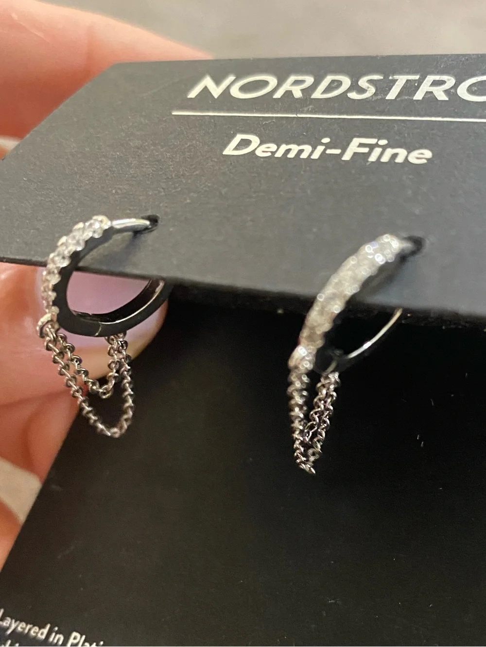 Nordstrom draping chains